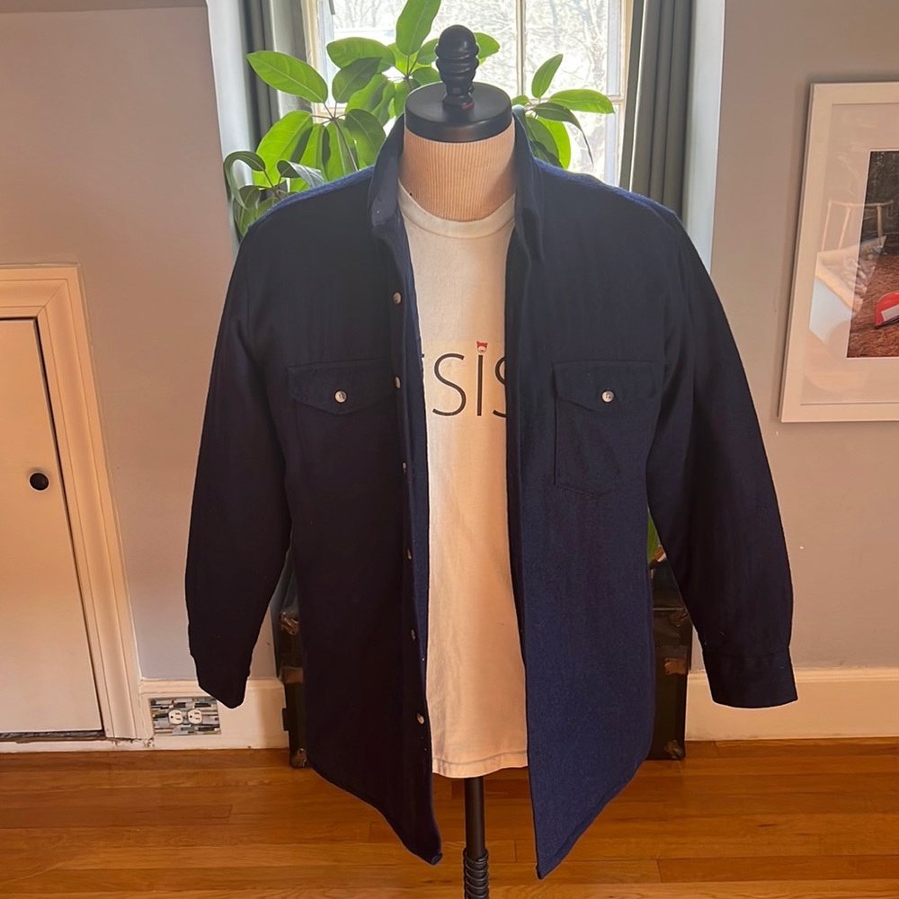 Vintage Allen Wickfield WoolBlend Shirt/Jacket